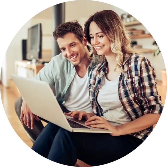 Happy homeowners working with their listing agent in Vancouver WA